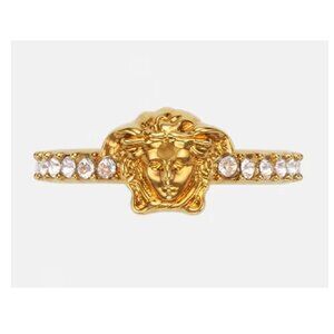 Versace Swarovski Medusa Ring N